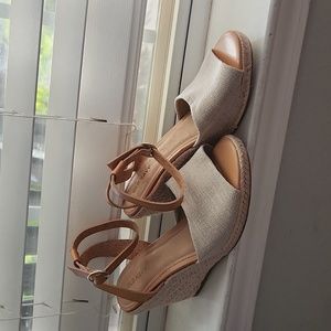 Beige Wedges